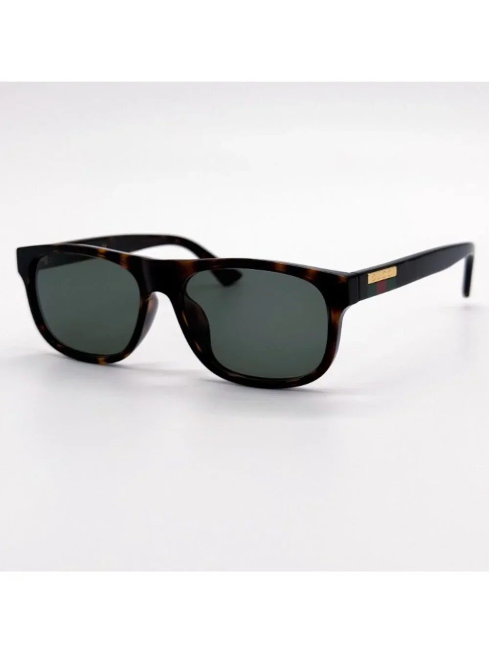 New Gucci Havana Green Men Sunglasses GG0770SA 003
